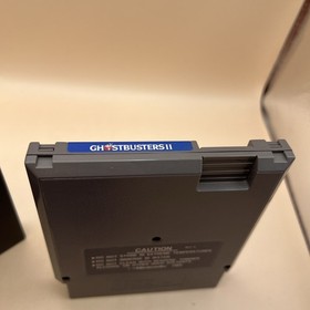 Ghostbusters II Nintendo NES 1990 Authentic Cartridge. Tested, Works.