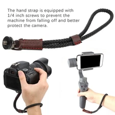 SUNNYLIFE PU Leather Safety Hand Strap Lanyard Wrist Strap Accessories