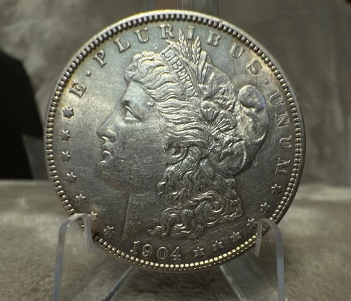 1904 P Morgan Silver Dollar Coin, GORGEOUS MS+++ GEM BU $500-1900 When Graded