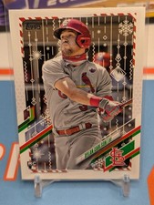 2021 Topps Holiday - SP Variation Dylan Carlson Rookie #HW106 Wearing a Scarf