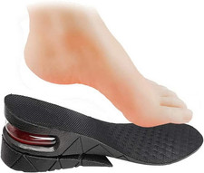 Pimoys Height Increasing Shoe Insole, 3 cm 5cm 7 cm Adjustable 3-Layer Orthotic