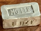 MG Limited/Emptyo  1oz .999 Silver Bar Limited Rare