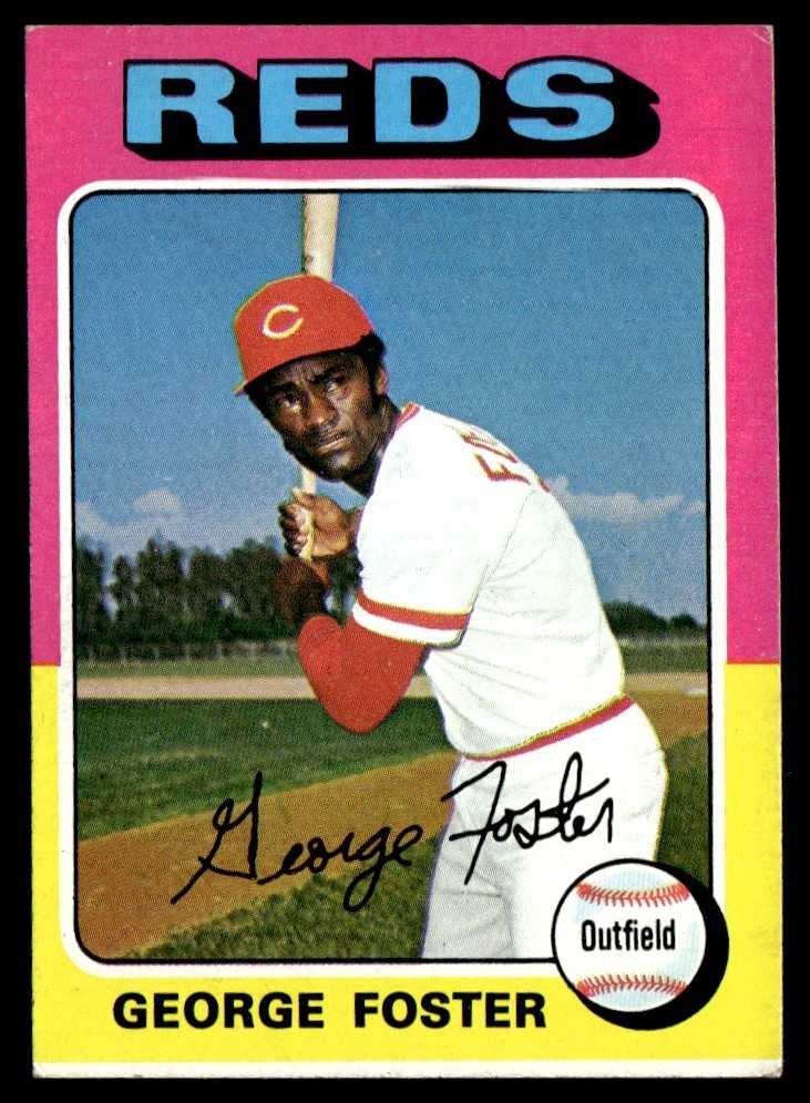 1975 Topps Mini George Foster #87