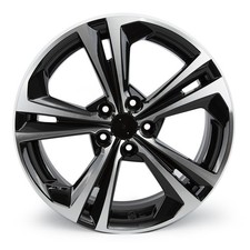 New 18x7.5 Alloy Black Wheel Rim Replacement For 2020 2021 Nissan Sentra Sr
