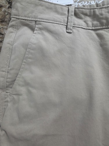 NEU Eddie Bauer Hose Damen 2 Khaki Legend Wash Boyfriend Mid Rise Slim Stretch - Bild 9 von 15