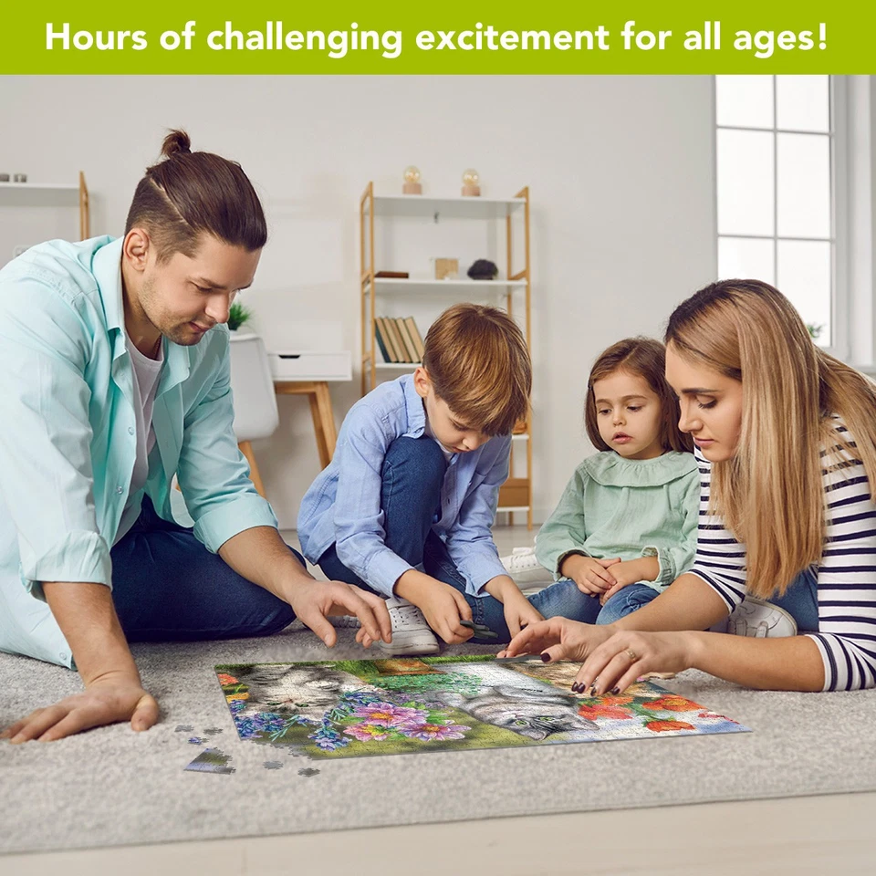 Briarwood Lane Garden Cats Spring 1000 Piece Jigsaw Puzzle - Image 4 of 4