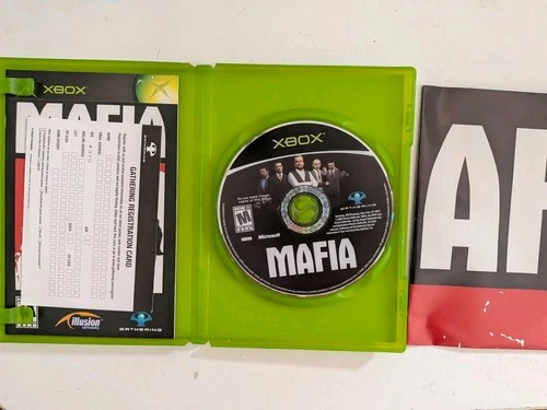 Mafia (Xbox Original) Microsoft - CIB With Manual & Poster/Map