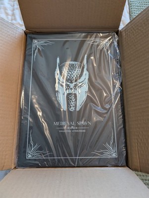 McFarlane Original Medieval Spawn Remastered - Silver Figure - Kickstarter NEW!