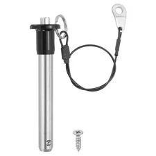 3/8"(9.5mm)x2.4"(60mm) 304 Stainless Steel Quick Release Pin Ball Locking Pin