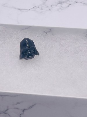 Authentic Pandora x Star Wars Darth Vader Black Enamel Helmet Charm Brand New