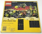 1991 LEGO 6710 Pair / 2  Space Landing Pad Baseplates Black New in Package +Wear