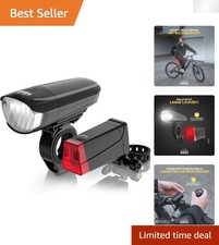 Battery Powered Cycle Lights with Flashing Functions for All Bike Types