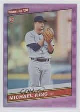 2020 Panini Donruss Retro 1986 Holo Purple Mike King Michael #256 Rookie RC 1u6