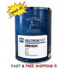 Ppg Refinish Deltron Nxt 1 Gallon Dmd 1684 Basecoat White Paint Free Shipping