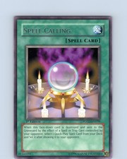 Yu-Gi-Oh TCG Spell Calling POTD-EN039 1st Edition Regular Rare Card LP-NM