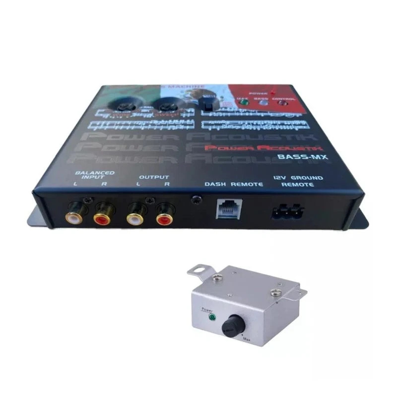 Power Acoustik BASS-MX Car Stereo Bass Restoration Processor Epicenter Bass Knob