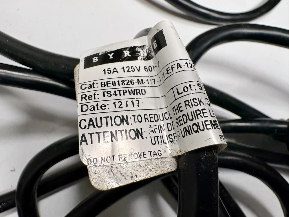 4 Heavy Duty BYRNE Furniture Power Distribution Units 15A 125V Ref# TS4TPWRD EUC - Image 3 of 4