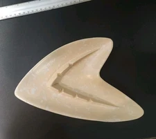 SHAWNEE #208 Boomerang ATOMIC Ceramic Ashtray Large Vintage MCM Rare 11" Wide