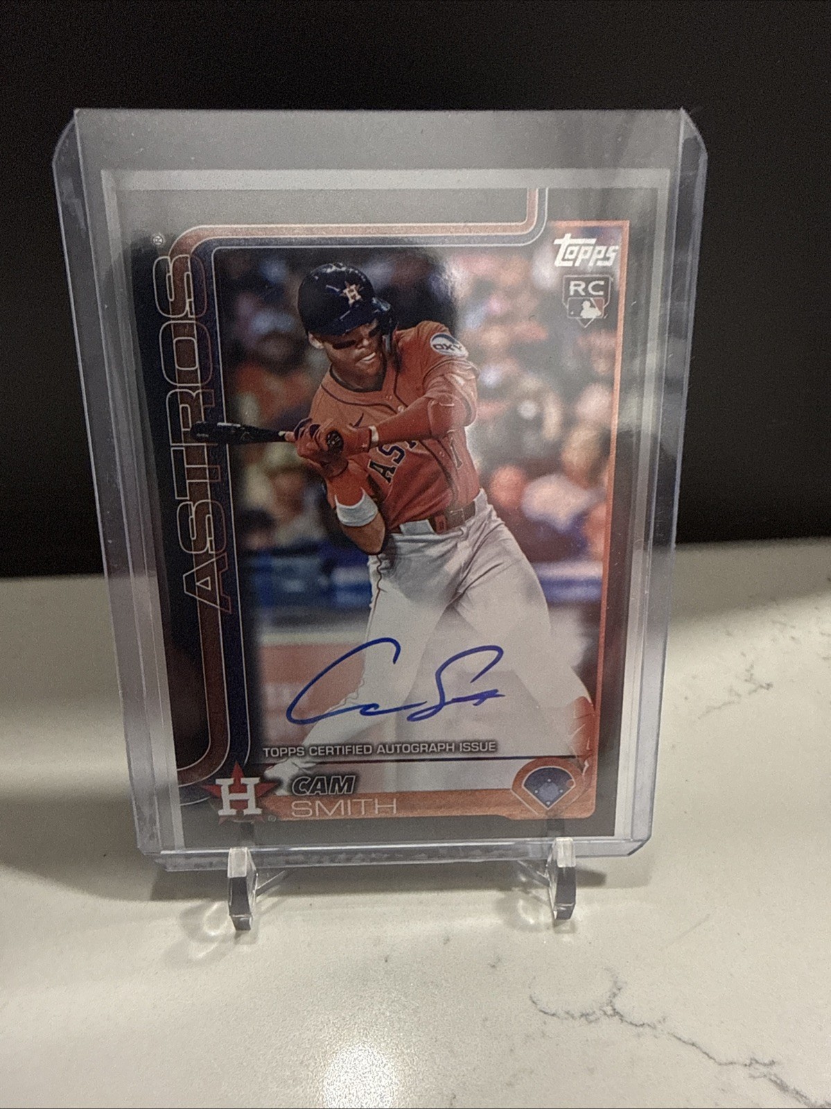 2025 Topps Update Series #US298 Cam Smith RC REAL ONE AUTOGRAPH BLACK /10 🔥⚾️