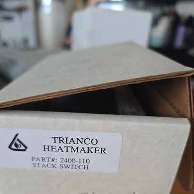 TRIANCO HEATMAKER 2400-110 STACK SWITCH LAARS TELEDYNE TRIDELTA