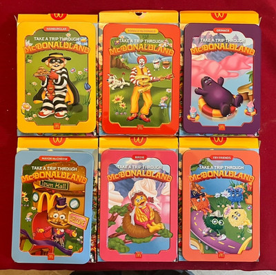 2025 MCDONALD'S COLLECTOR SERIES MCDONALDLAND TINS - U-PICK OR COMPLETE SET OF 6