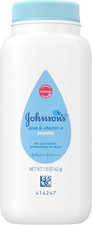 Johnsons Baby Powder 1.5oz Cornstarch Aloe Vitamin E