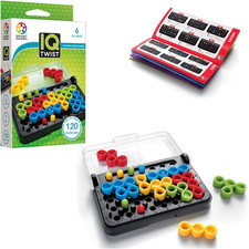 Smartgames IQ Twist, a Travel Game for Kids a...