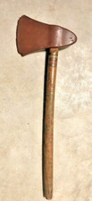 Vintage Toy Tomahawk Indian Native American Rubber Axe Head Wood Handle