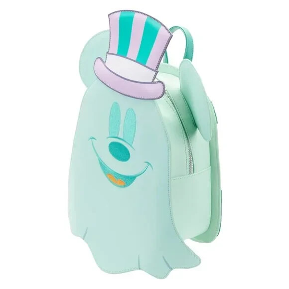 Loungefly Disney Pastel Ghost Mickey Mouse Glow in the Dark  display picture 2