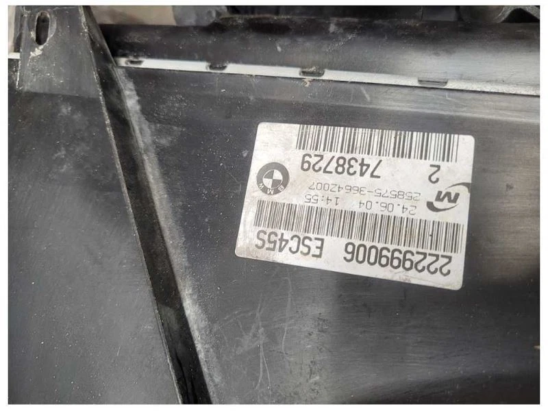 2001-2006 BMW M3 E46 M/T Coupe Radiator Condenser Shroud Engine Cooling 2445 - Imagem 2 de 4