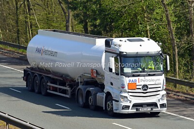 LKW Foto 12x8 - Mercedes Benz Actros - PAR Petroleum - BV63 BFY