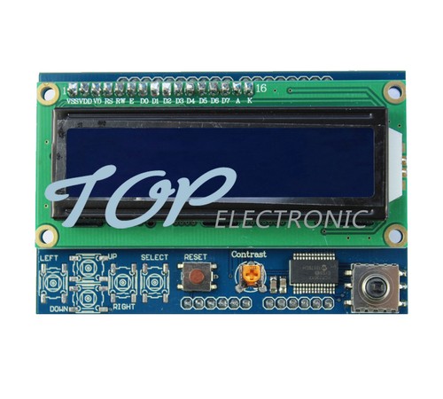 NUEVO Diseño I2C 1602 Pantalla LCD para Arduino Azul LCD 2 PINES - Imagen 2 de 3