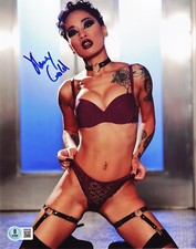 Hot Sexy Honey Gold Signed 8x10 Photo Adult Star Authentic Autograph Beckett Hot Sexy Honey Gold Signed 8x10 Photo Adult Star Authentic Autograph Beckett