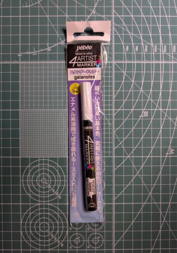 Marcador de pintura al óleo Pebeo 4Artist Gaianotes 2 mm (blanco) 580025 - Imagen 2 de 3