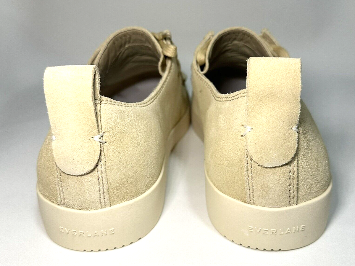 Everlane Men’s The Desert Shoe, Pebble Suede Lace Up in Sand Tan NEW in Box Everlane Desert Pebble Suede Boot Mens 7.5 | Mercari main image 3
