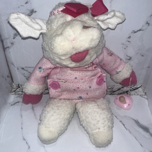Vintage 1990 Baby Lamb Chop Plush Hand Puppet Shari Lewis Target Stuffed 17"