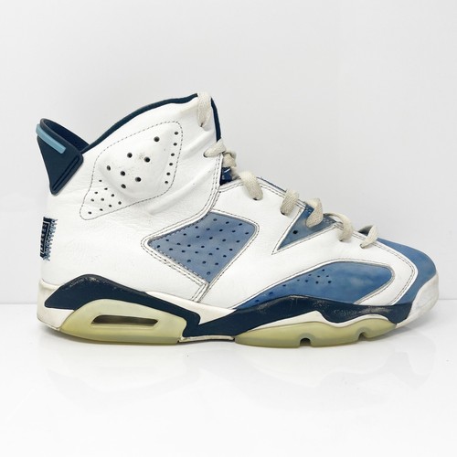 Nike Mens Air Jordan 6 CT8529-410 Blue Basketball Shoes Sneakers Size 11 - Picture 9 of 12