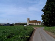 Photo 6x4 Al Saints' church Threxton  c2015