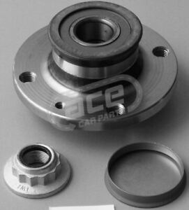 Seat Ibiza 6L Hatchback 2002-2009 Front Wheel Bearing Hubs With ABS 127mm Flange
