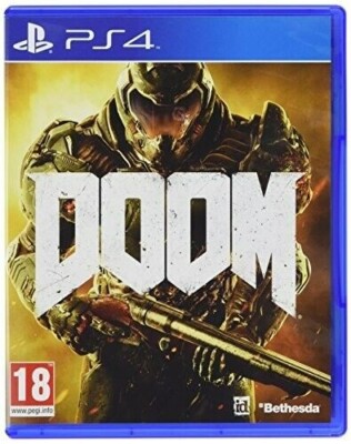 Doom ps4 in Hülle Playstation Sony -