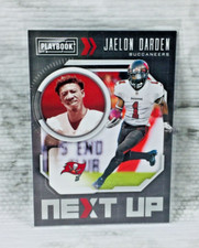 2021 PANINI PLAYBOOK FOOTBALL #NXT-JDA JAELON DARDEN NEXT UP ROOKIE CARD RC!