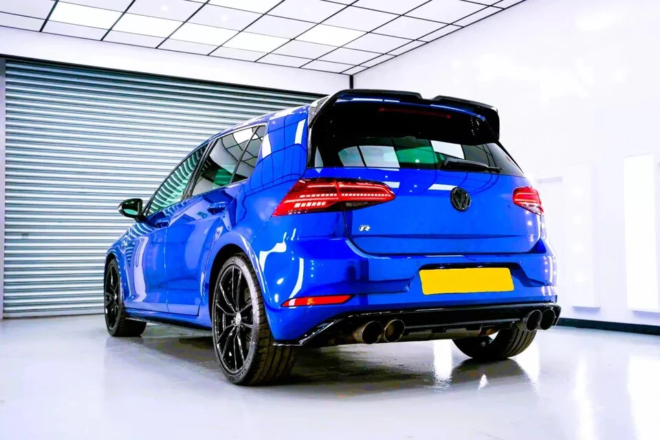 Ala spoiler stivale nero lucido posteriore stile VW Golf R GTD GTI Oettinger MK7 MK7.5 - Immagine 4 di 4
