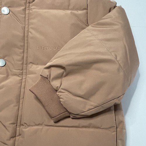 Liewood Puffer Jacket Girls 1Y-10Y Pink Palle Hooded Waterproof Warm NWT - Picture 2 of 11