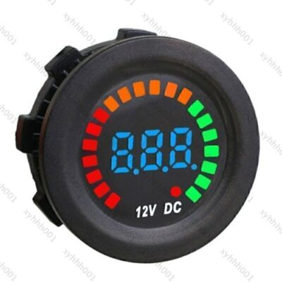 Auto Mini Spannungsanzeige DC 12V Voltmeter LED Display Digital Panel-Meter KFZ