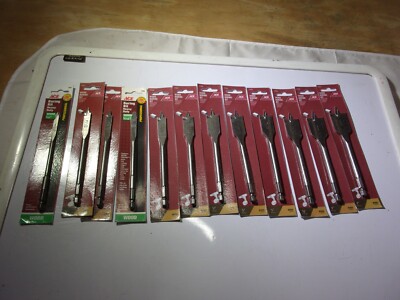 NEW 12pc. ACE SPADE BITS ( 1/4'' TO 1'' )