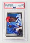 Ken Griffey Jr. & Griffey Sr. HOF Signed 1989 Bowman Rookie Card 259 PSA 10 Auto