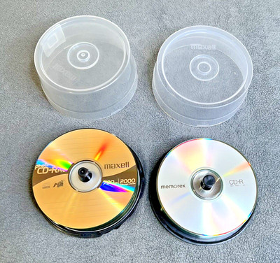 Maxwell CD-R 700MB  and  Memorex CD-R disc. OPEN BOX *   40 Disc
