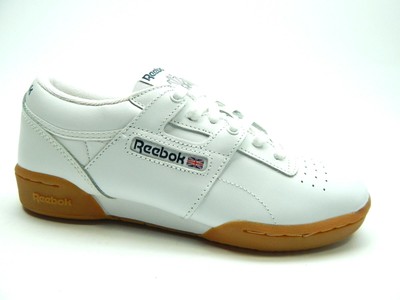 Reebok Men's Workout Low Shoes | Color White / Gum | 6