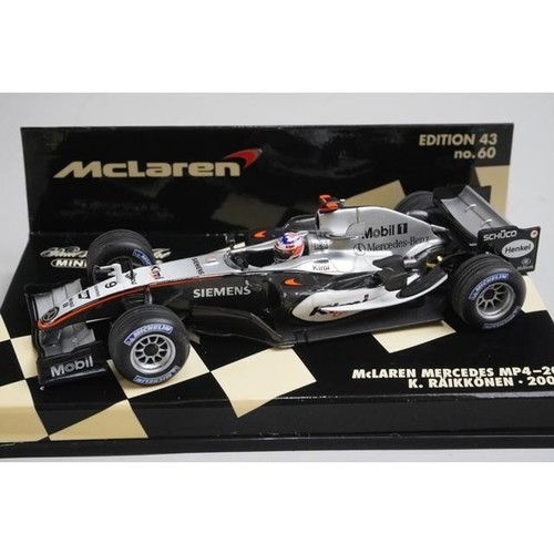 1:43 MINICHAMPS 530054309 McLaren Mercedes MP4-20 2005 #9 K. Raikkonen - Picture 3 of 6