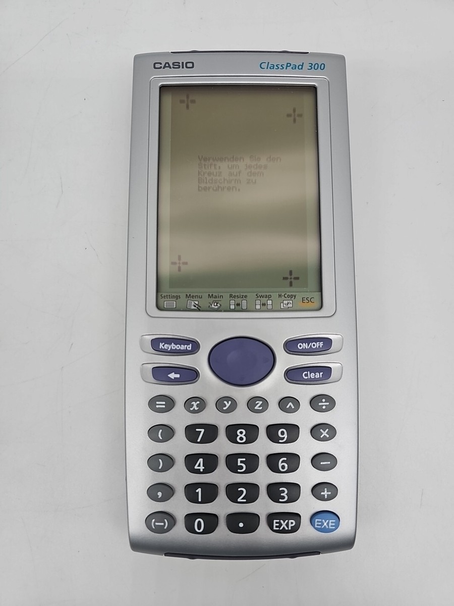 Casio Classpad 300 CAS Taschenrechner Schule Abitur Grafik